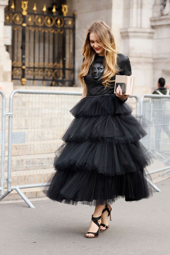 fashion dress black
