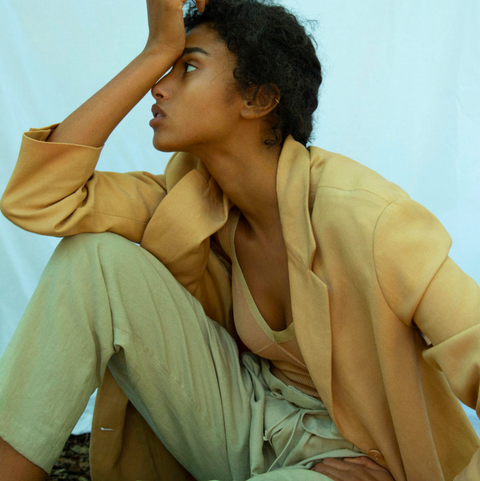 Imaan Hammam voor Vogue Nederland
