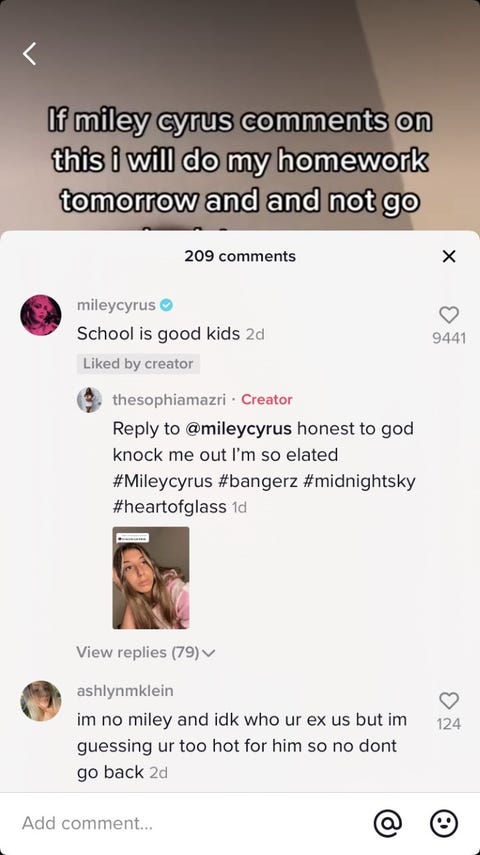 Miley Cyrus Just Trolled Her Own Wedding To Liam Hemsworth On Tiktok