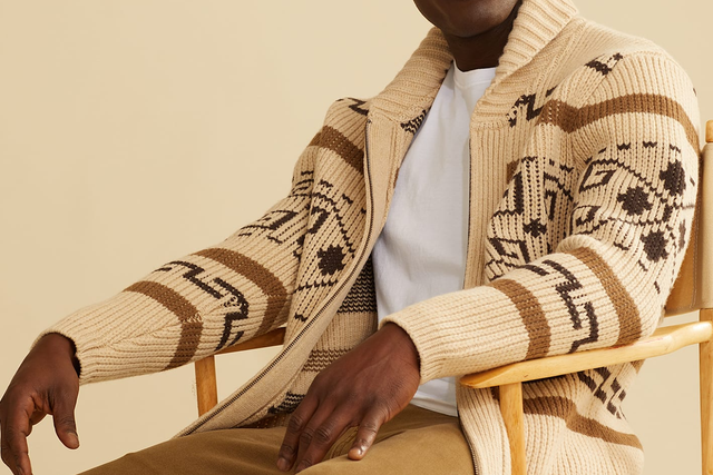 Fra afskaffet mest Do Your Best 'Dude' Impression with 50% Off This Pendleton Cardigan