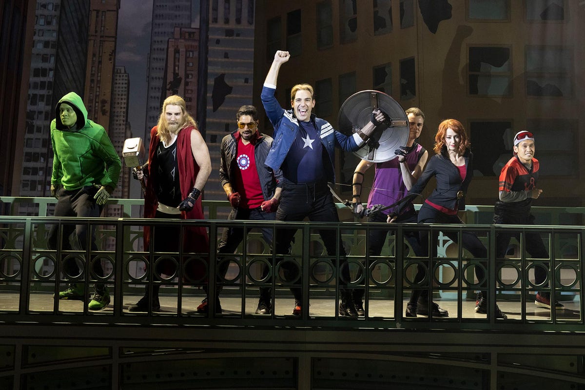‘Hawkeye’s’ Fake ‘Avengers’ Musical Comes True at Disneyland