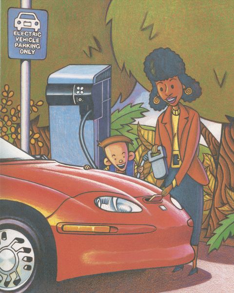 gm ev1 livre pour enfants daniel et sa voiture électrique