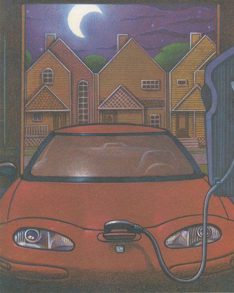 gm ev1 children's book daniel and his electric car