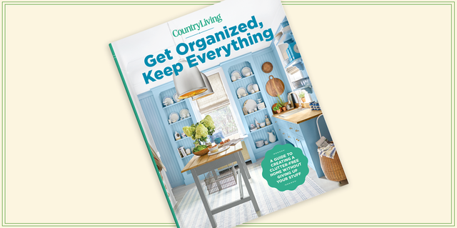 country living get organized, keep everything