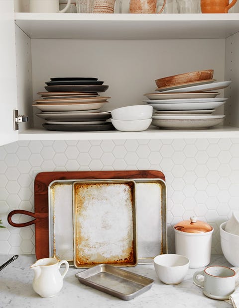 messy countertops