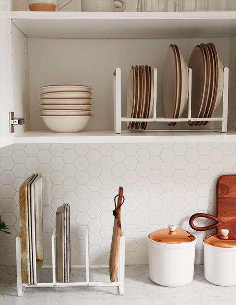 clean organized countertops