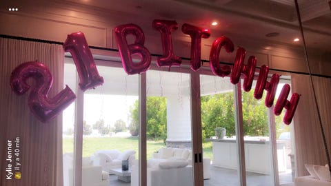 Kylie Jenners 21st Birthday Presents Including Car Travis Scott