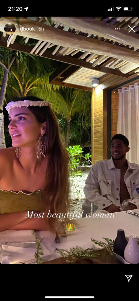 Devin Booker's tributes for Kendall Jenner devin booker's tributes for kendall jenner