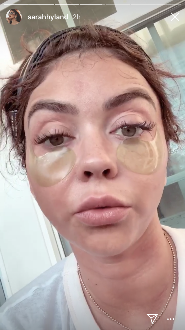 sarah hyland without makeup