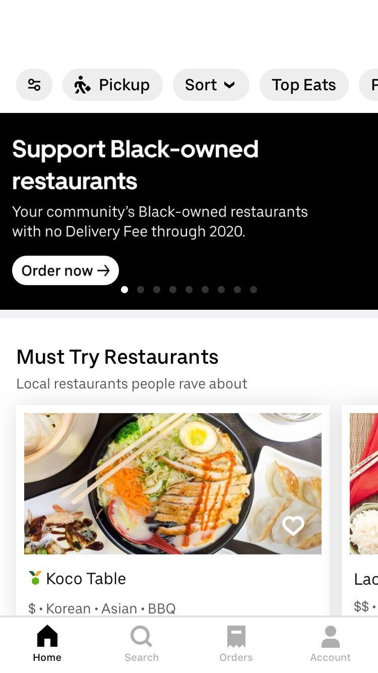 Uber Eats Added A Feature To Help You Find Black-Owned Businesses