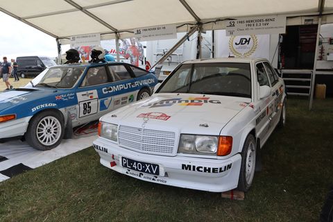 1986 mercedes benz 190 e 16v rally car