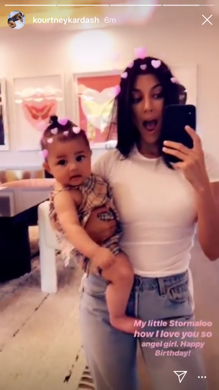 New Stormi Webster Photos Kylie, Kendall, and the Kardashian-Jenners ...