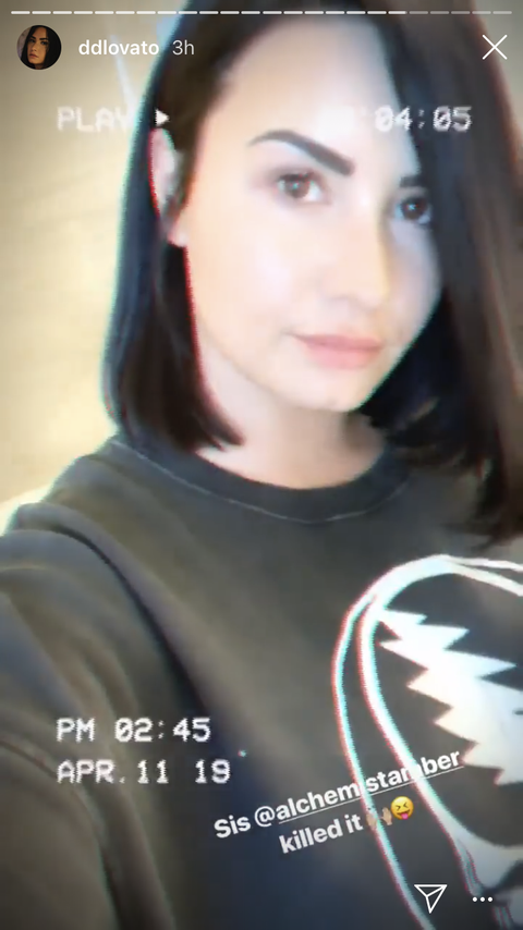 Demi Lovato Got Her Hair Cut Into A Lob For Spring Demi Shows