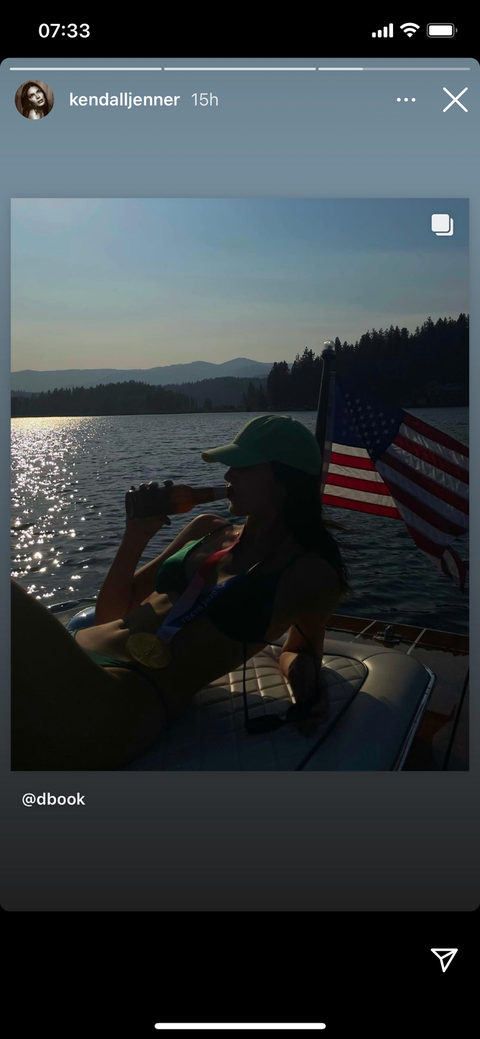 kendall jenner posting on instagram