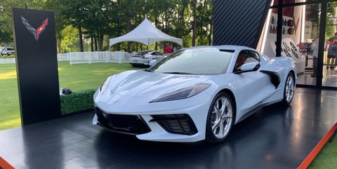 2020 Chevy Corvette C8 Drew Attention At The Concours Of America