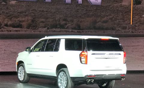 2021 Chevy Suburban And Tahoe Revealed