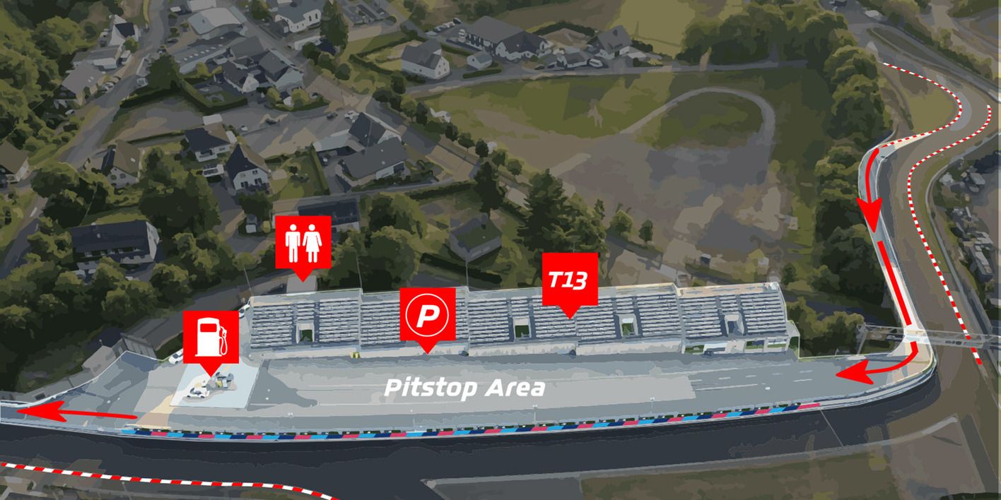 Nürburgring Adds 'Pit Stop' Rest Area for Touristenfahrten Public Lapping