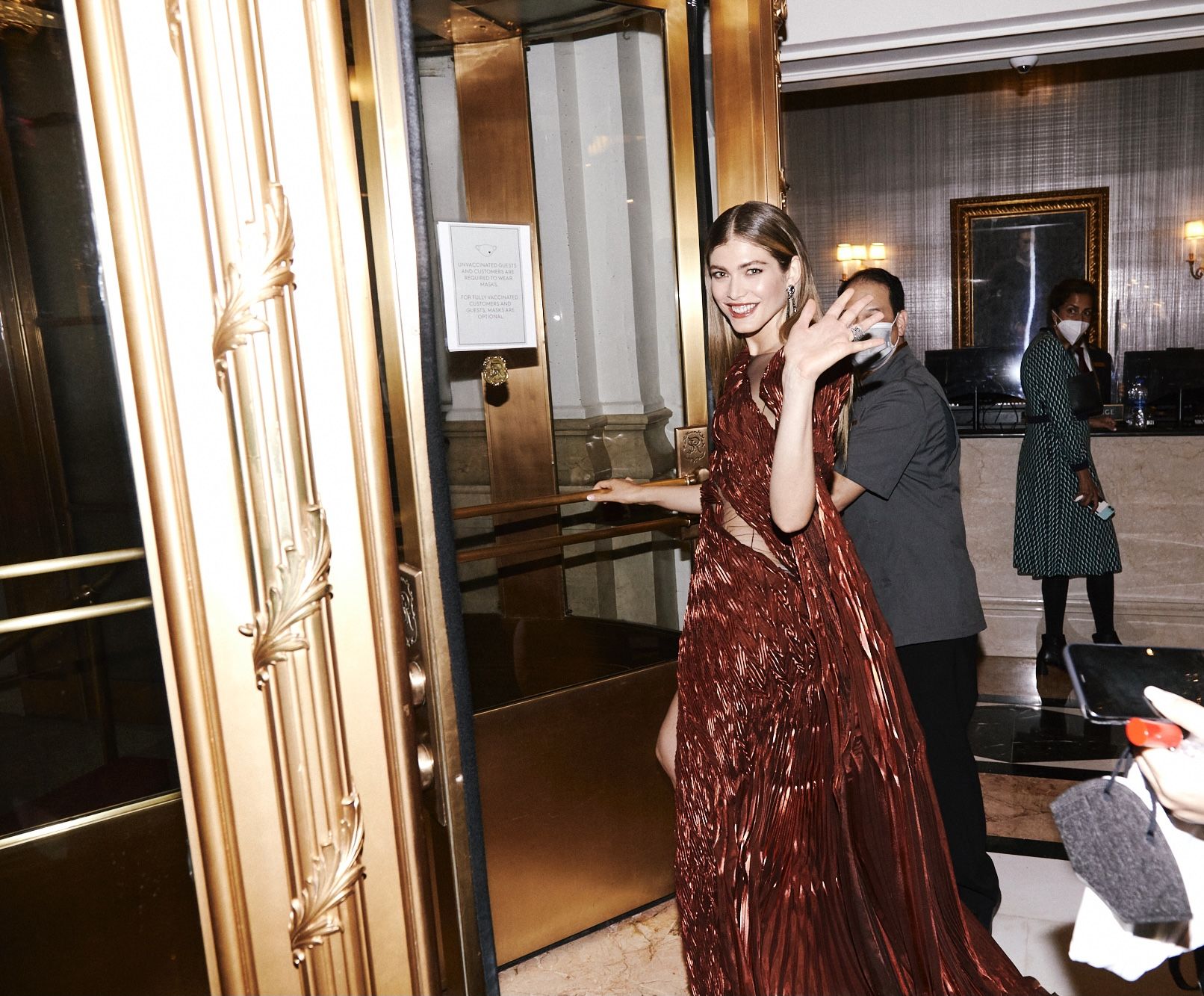 Valentina Sampaio Gets Ready For The 21 Met Gala With Cr Cr Fashion Book