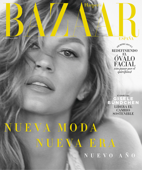 Gisele BÃ¼ndchen portada de Harper's Bazaar