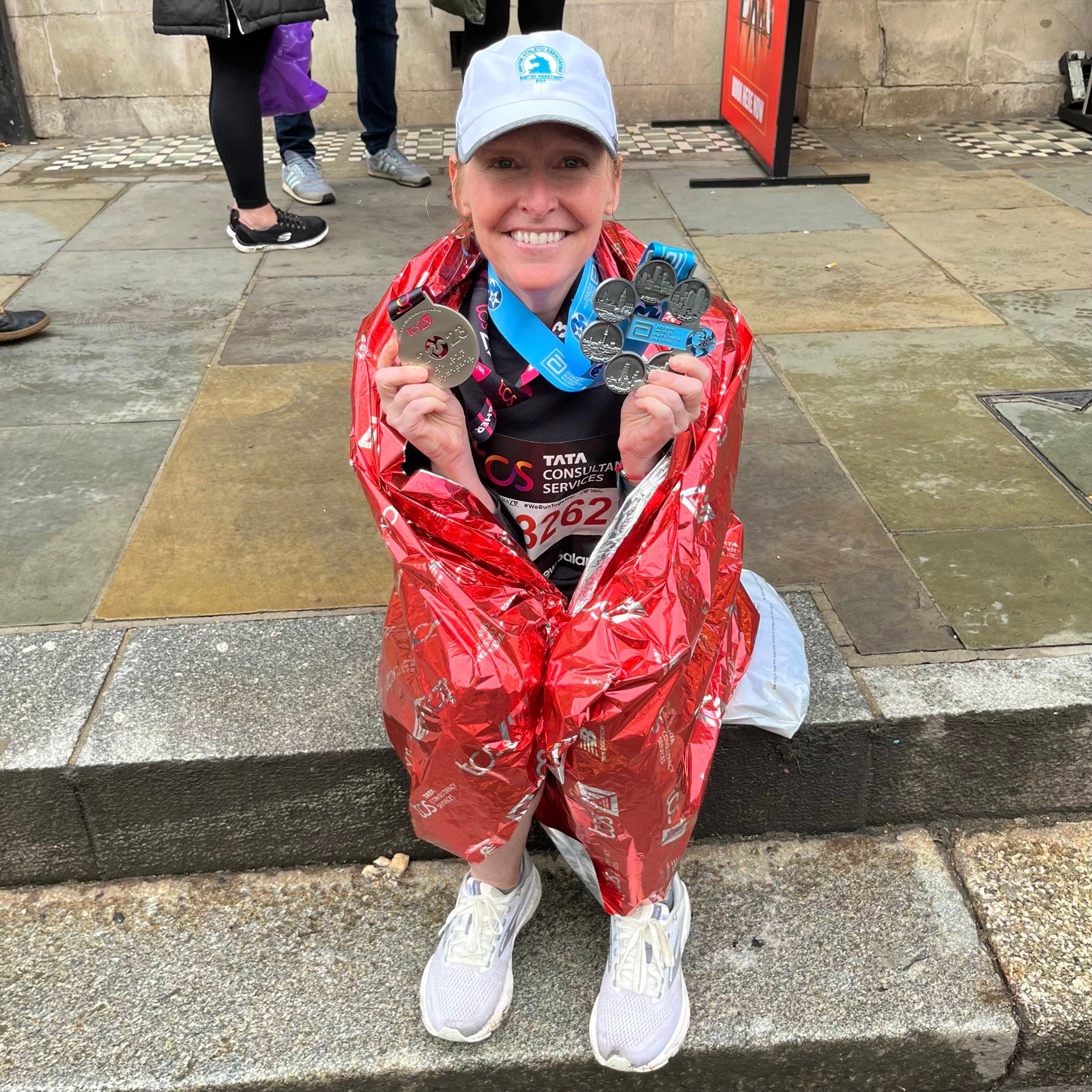 Months After Brain Surgery, This Runner Completed Her World Marathon Majors Pursuit in London