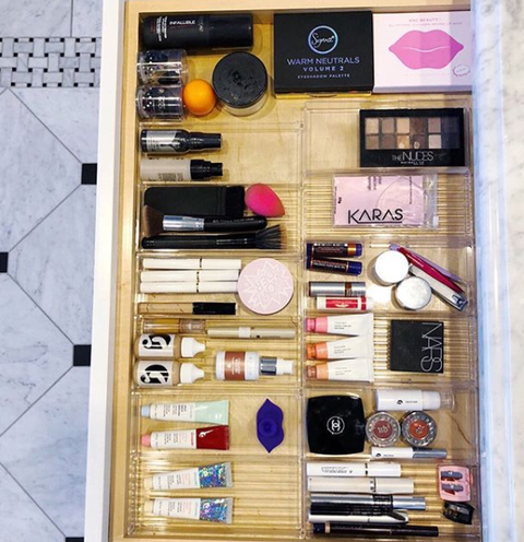 Instagram Worthy Makeup Drawer - Celebrity Makeup Organizer Instagram Worthy Makeup Drawer - Celebrity Makeup Organizer