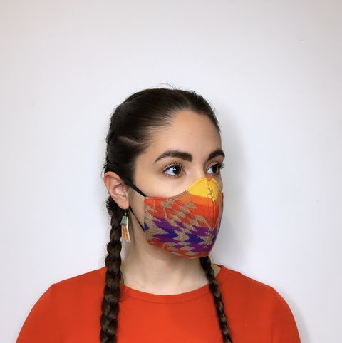 korina emmerich indigenous fashion designer masks