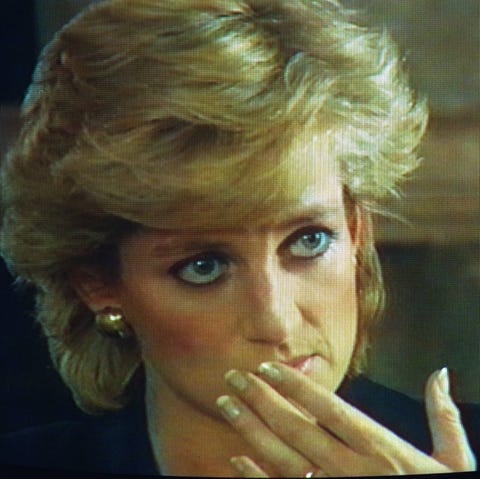 Images tv de Lady Diana sur la B.B.C princess diana