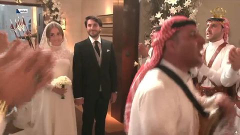 iman de jordania boda