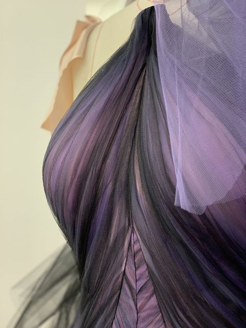 Hair, Purple, Violet, Lilac, Shoulder, Lavender, Long hair, Cg artwork, Hair coloring, Illustration, 