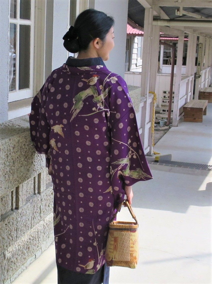 朝香沙都子の着物ダイアリー｜梅の模様を楽しむ季節になりました