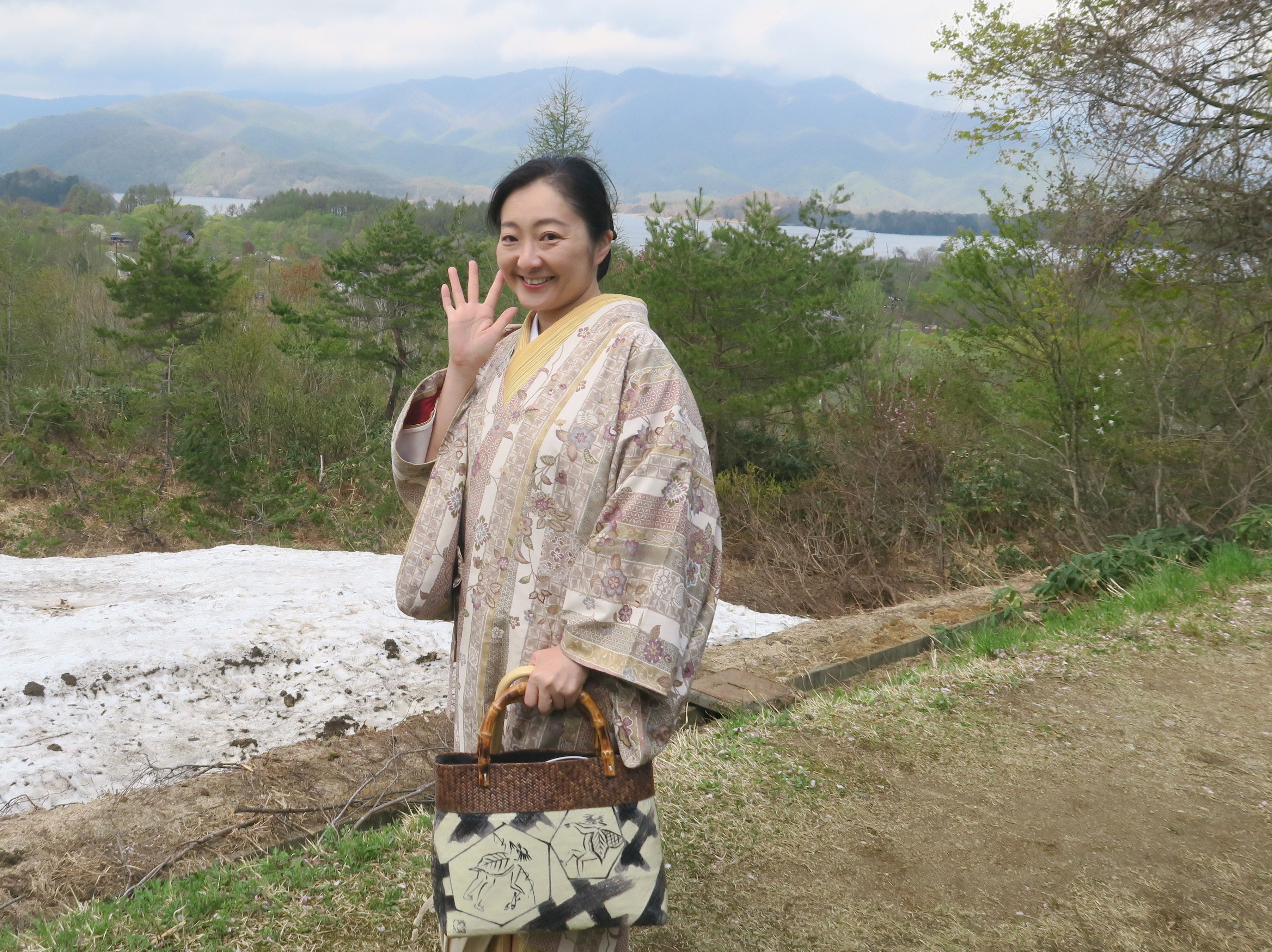 朝香沙都子の着物ダイアリー｜冬の羽織りもの