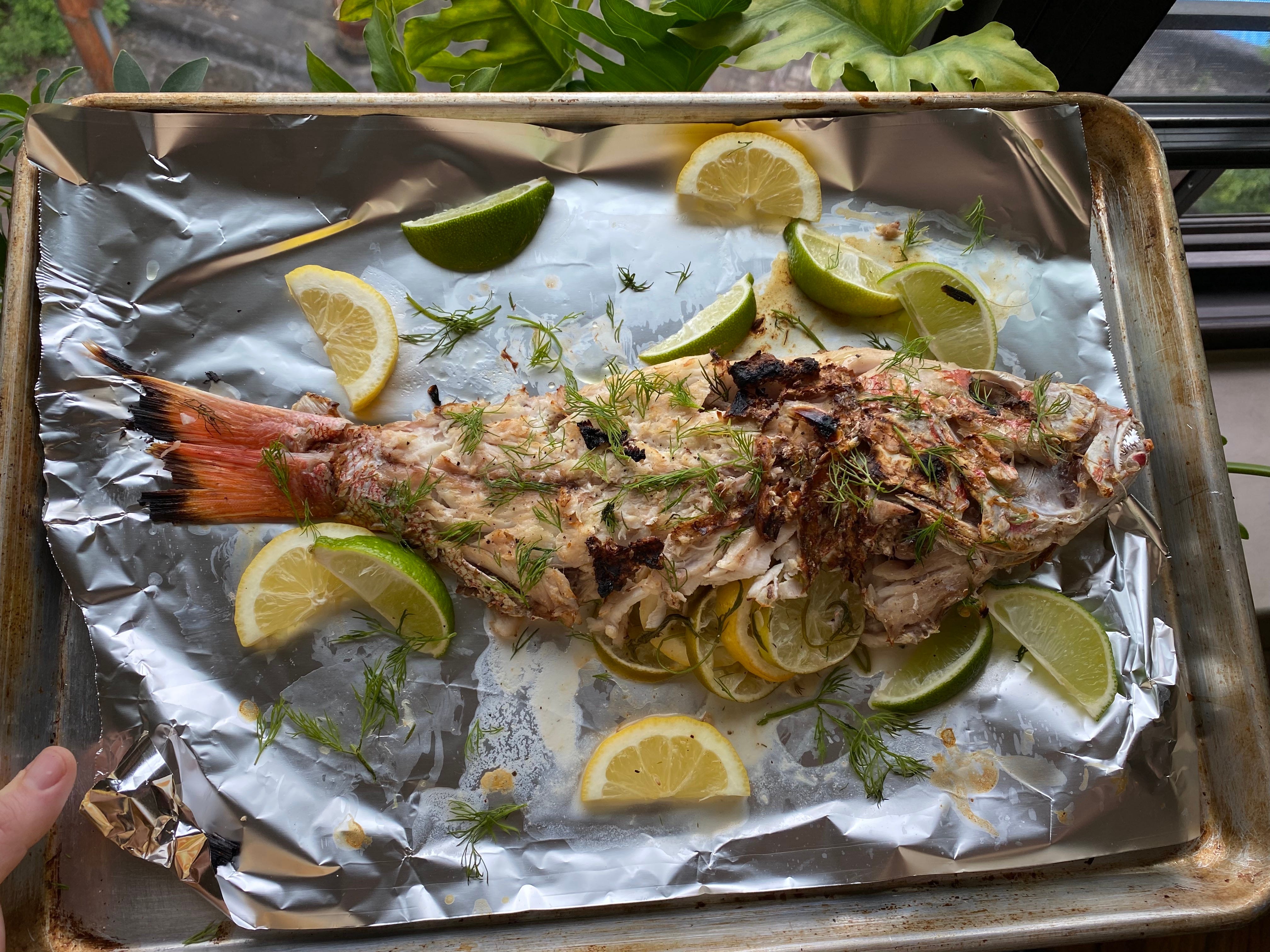 Grilled Red Snapper Is The Easiest And Freshest Way To Barbecue