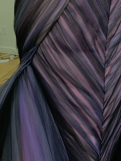 Purple, Clothing, Violet, Dress, Lilac, Haute couture, Gown, 