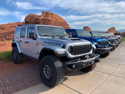 multiple 2024 jeep wranglers