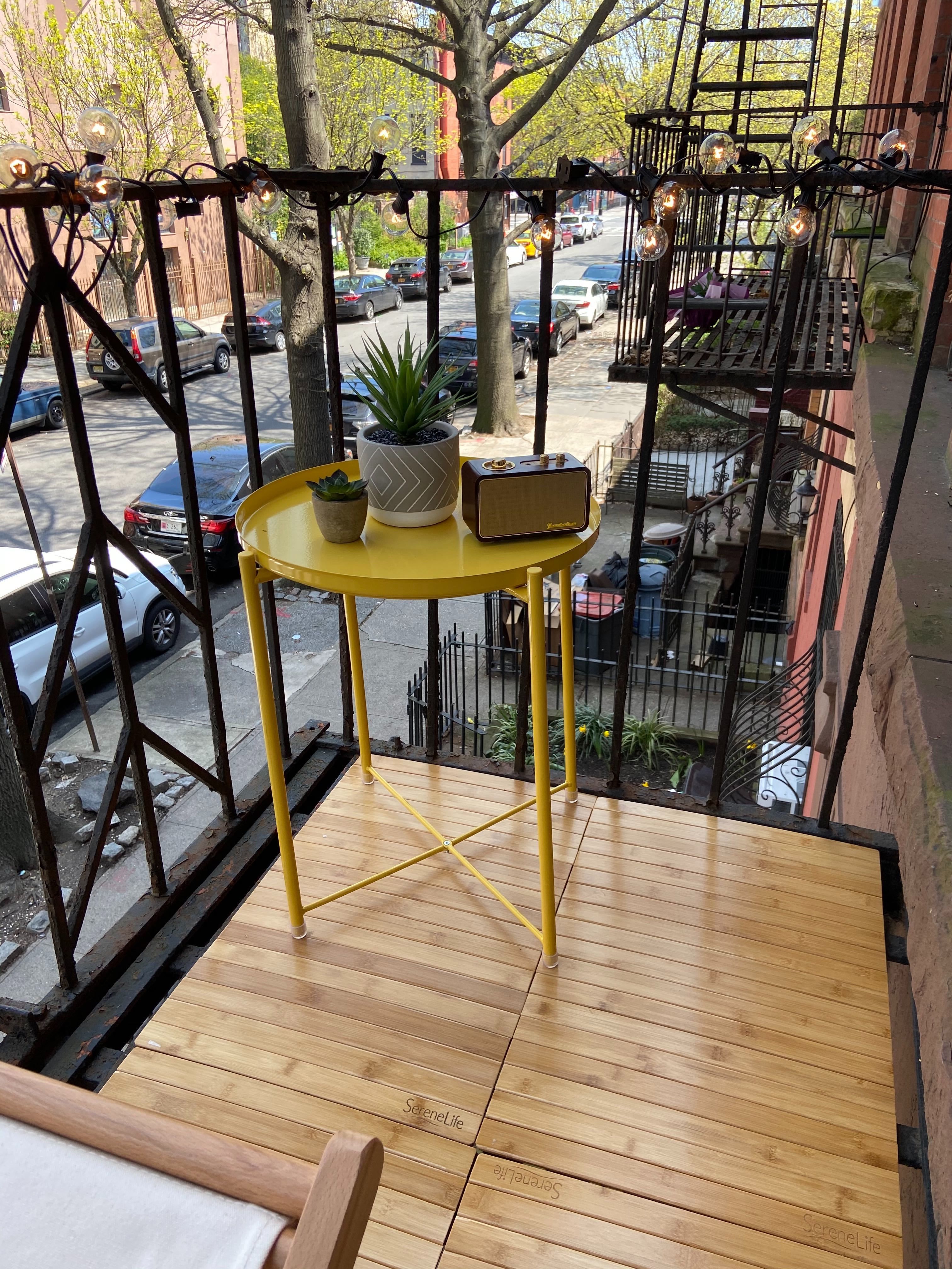 fire escape catio