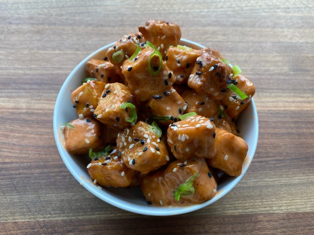 air fryer tofu