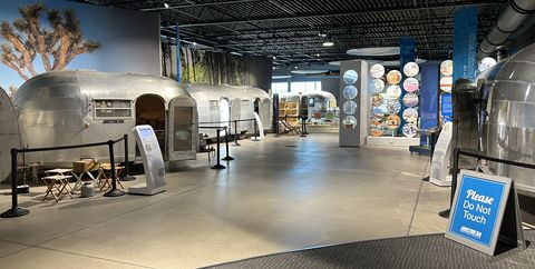 inside the airstream heritage center