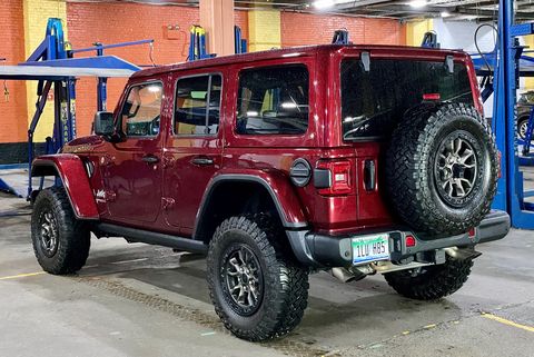 jeep wrangler 392 red maroon