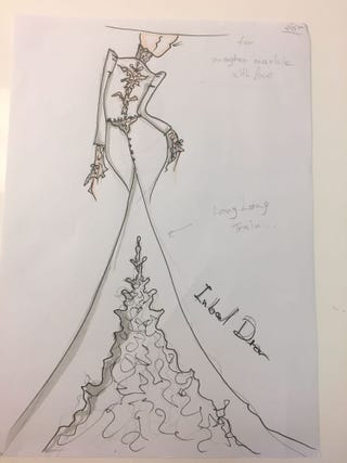 Meghan Markles Wedding Dress Sketches May Just Have Been Leaked Meghan Markles Wedding Dress Sketches May Just Have Been Leaked