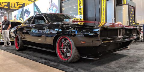 This Is A New Dodge Hellcat Made To Look Like A 1969 Charger