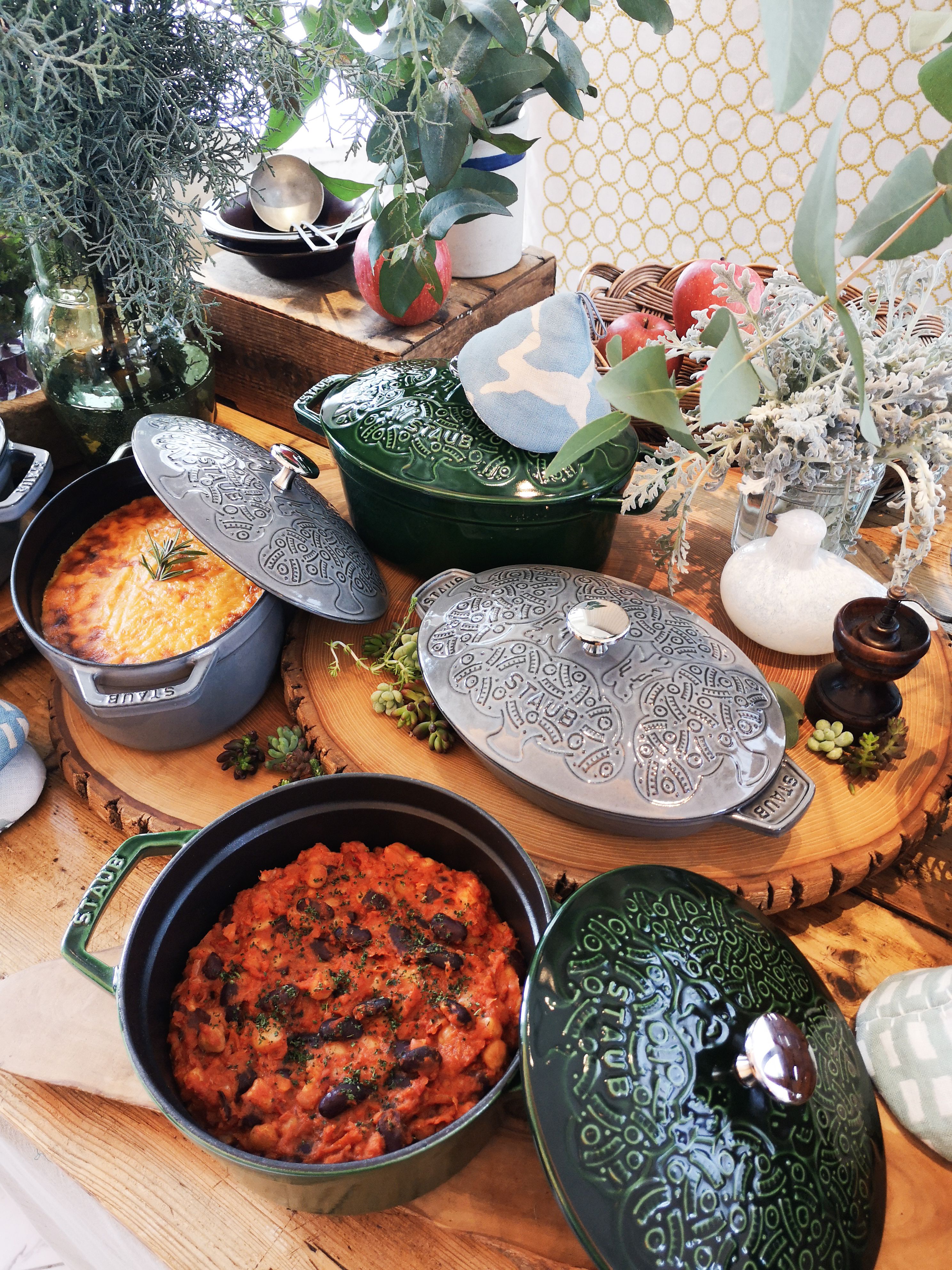 STAUB × mina perhonen Forest cocotte