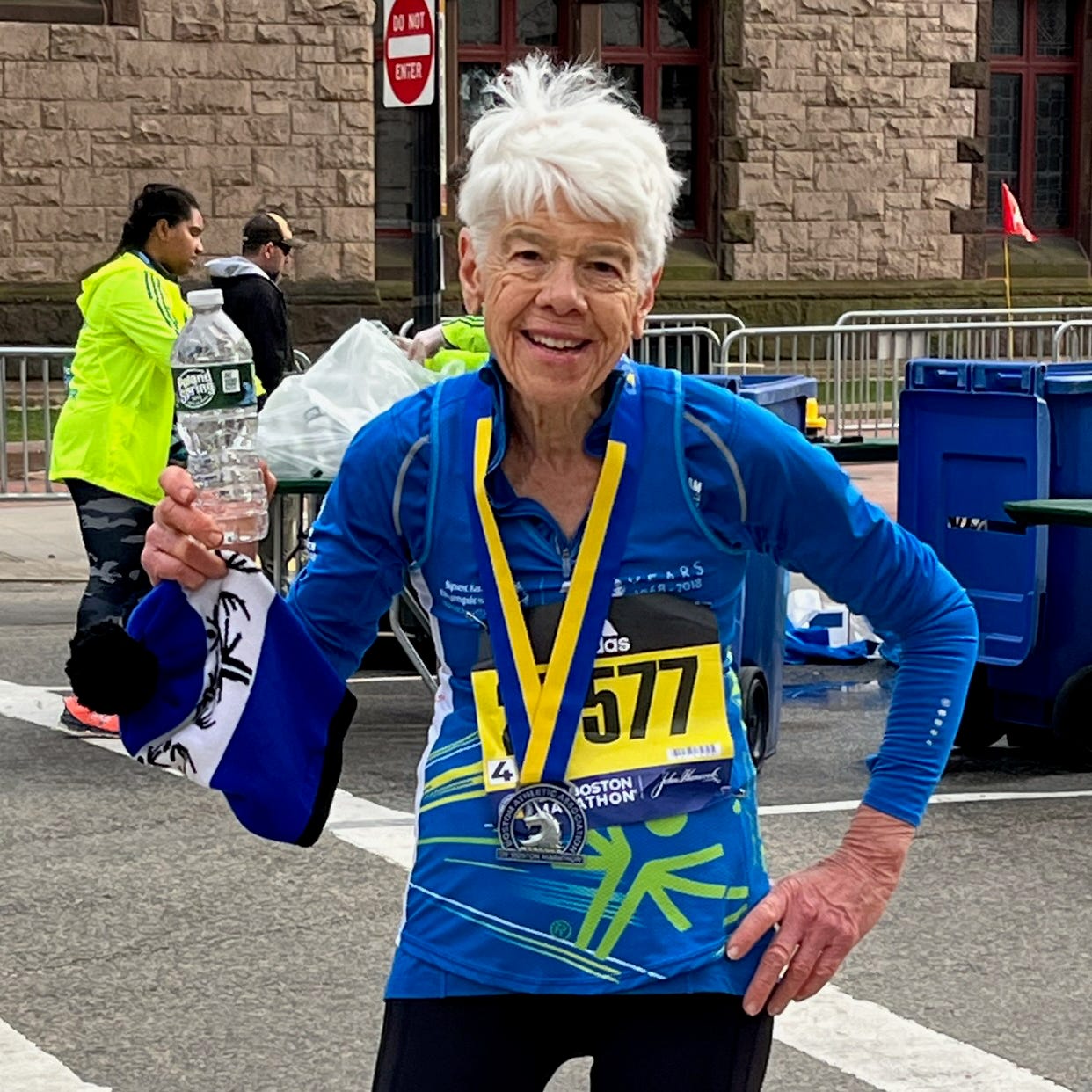 At 78, She's Running Her 16th Consecutive Boston Marathon