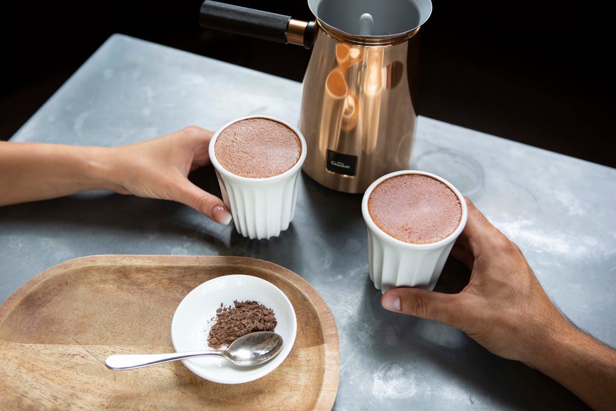 Velvetiser hot chocolate machine