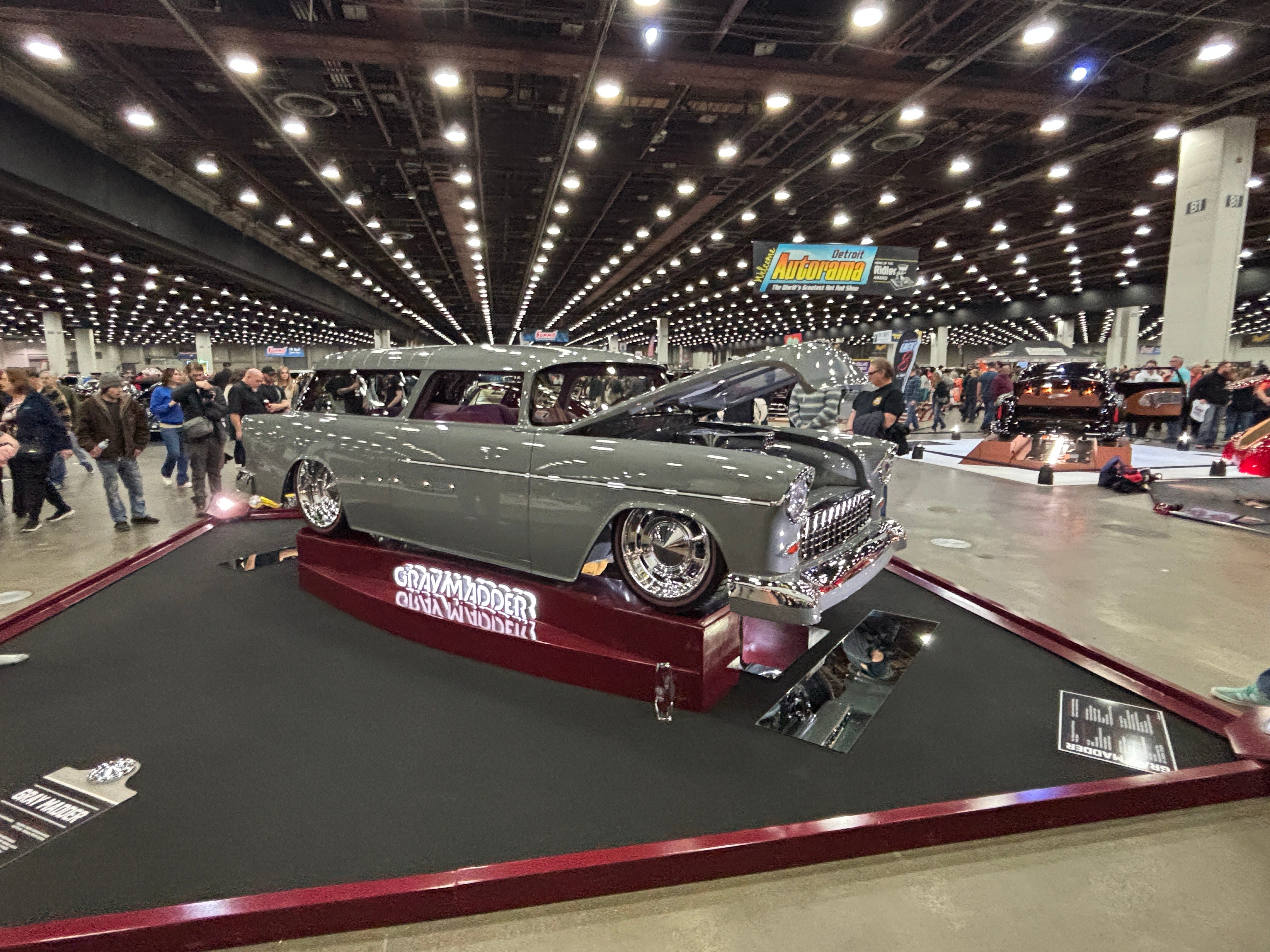 1955 Chevy Nomad 'Gray Madder' Wins Ridler Honors at Autorama