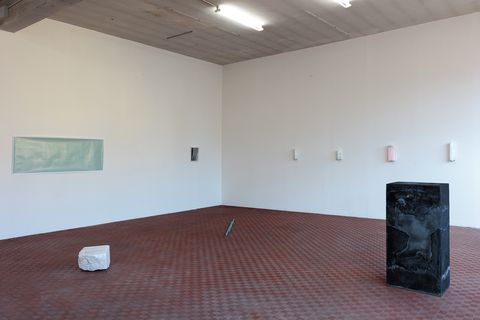 olympia scarry white noise, installation view, fondazione ica milano, 2022