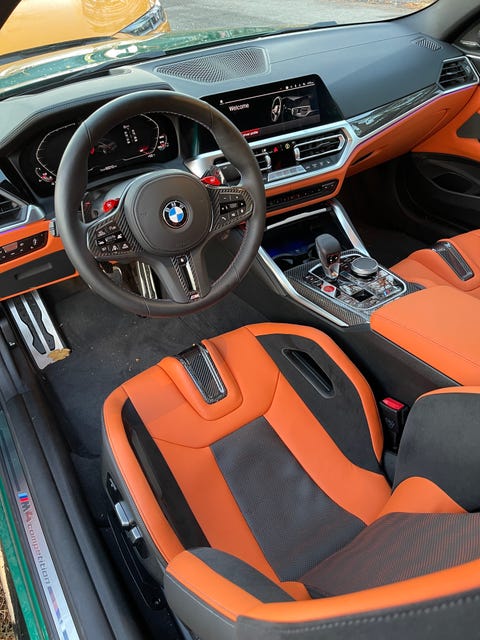 2022 bmw m4 interior