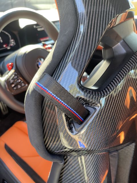bmw m4 comp carbon fiber seat