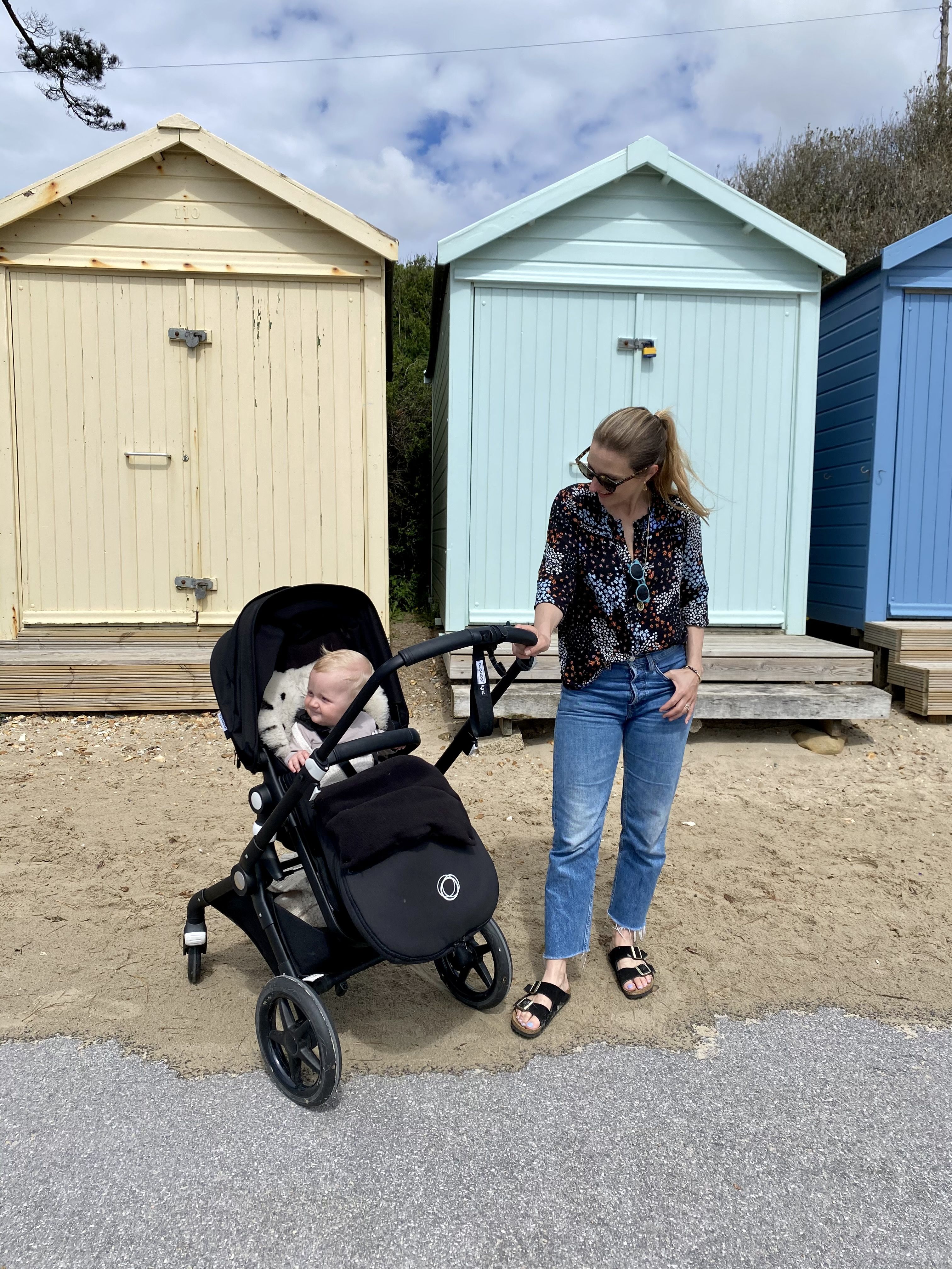 joie pram pink