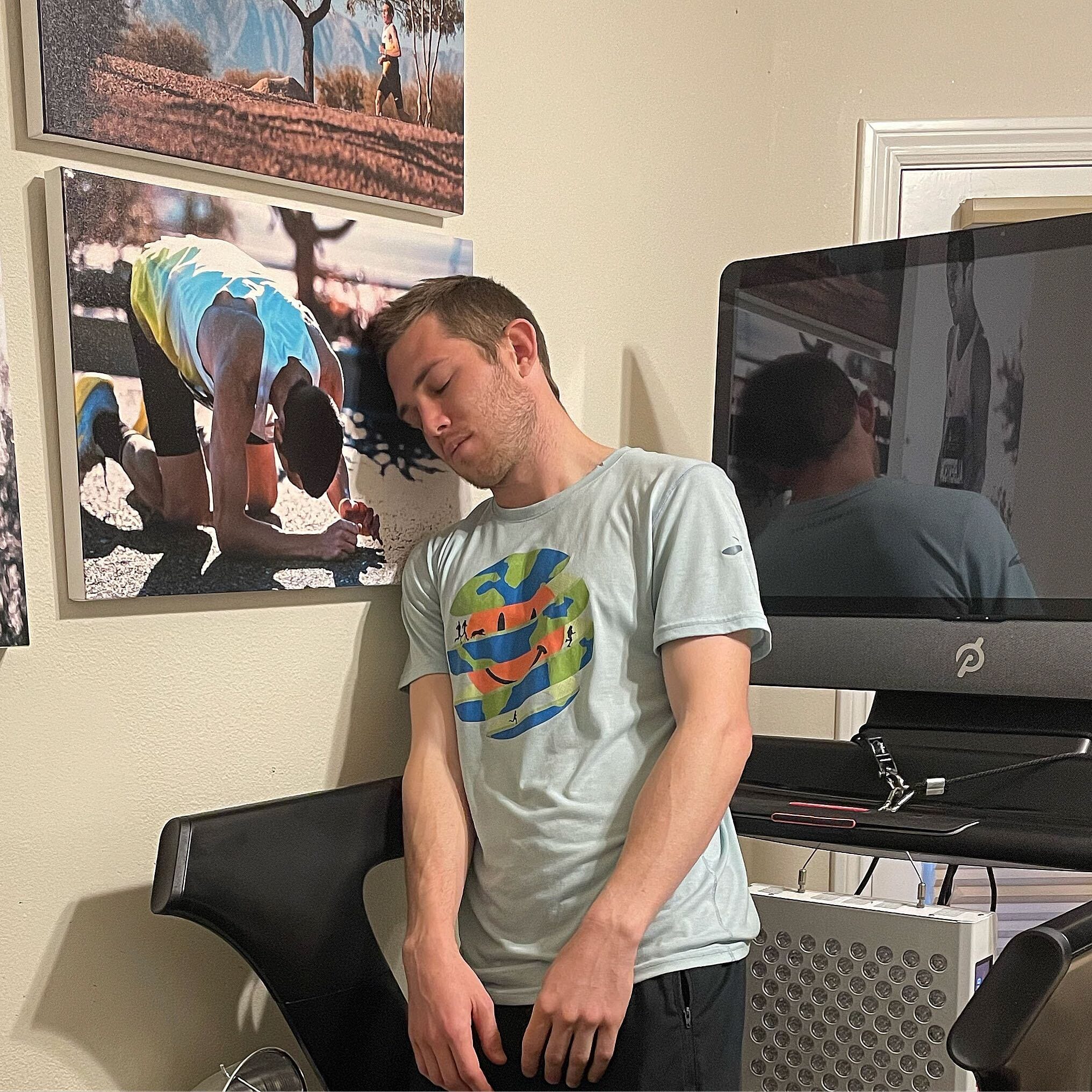 CJ Albertson Completes His Latest Treadmill Challenge—the Top Spot in As Many Peloton Classes As Possible