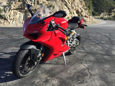 the ducati panigale v2 is just about the most beautiful bike in the world